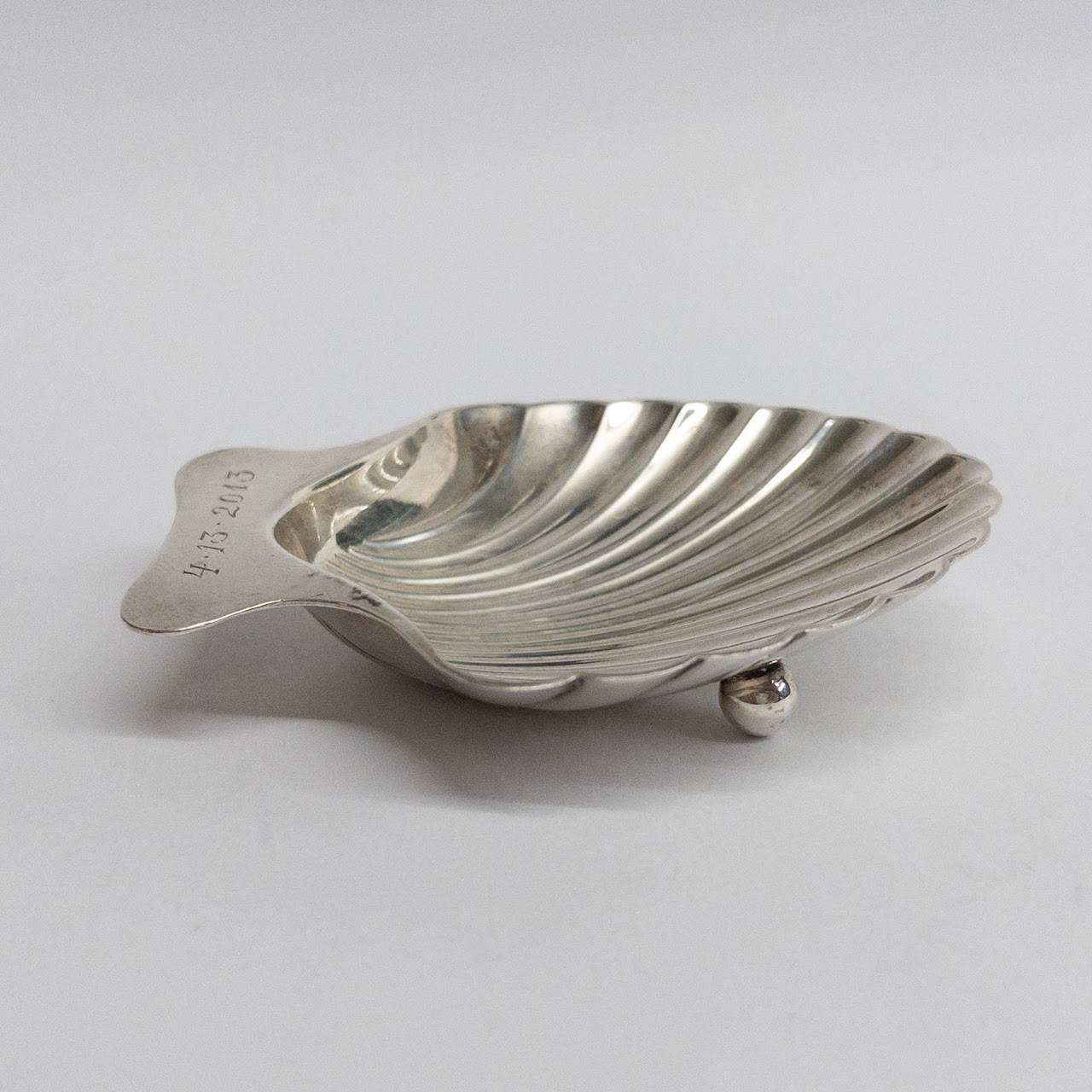 Tiffany & Co.Sterling Silver Seashell Salt Cellar