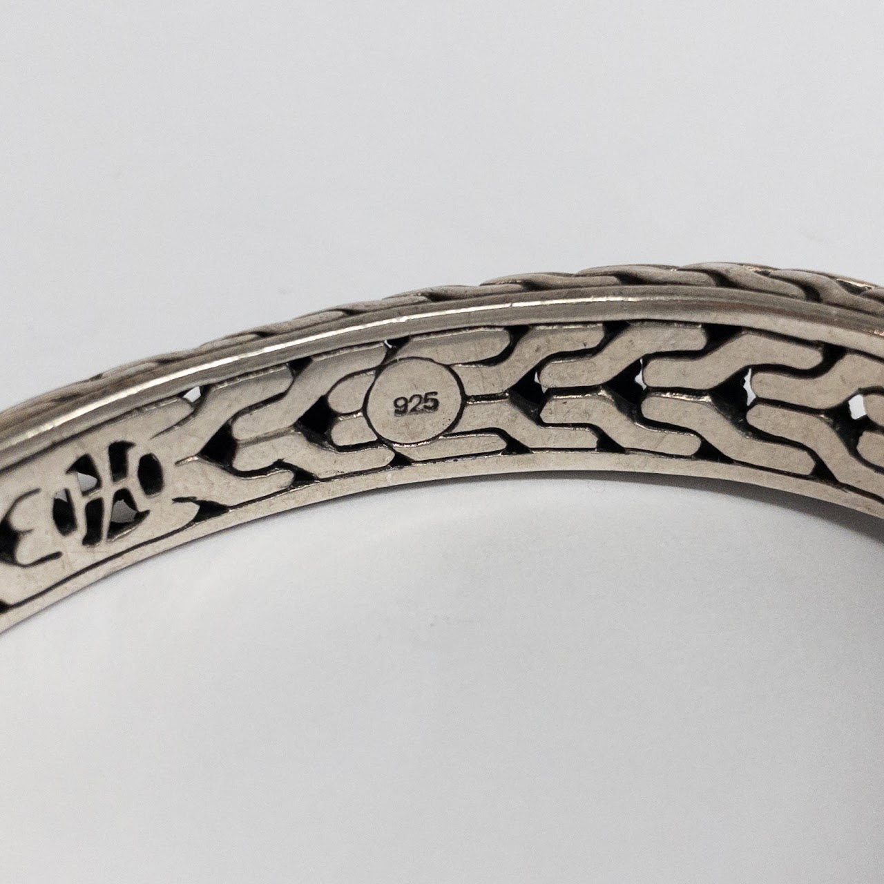 John Hardy Sterling Silver & 22K Gold Cuff Bracelet