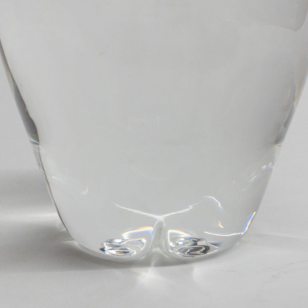 Steuben Crystal Apple Paperweight