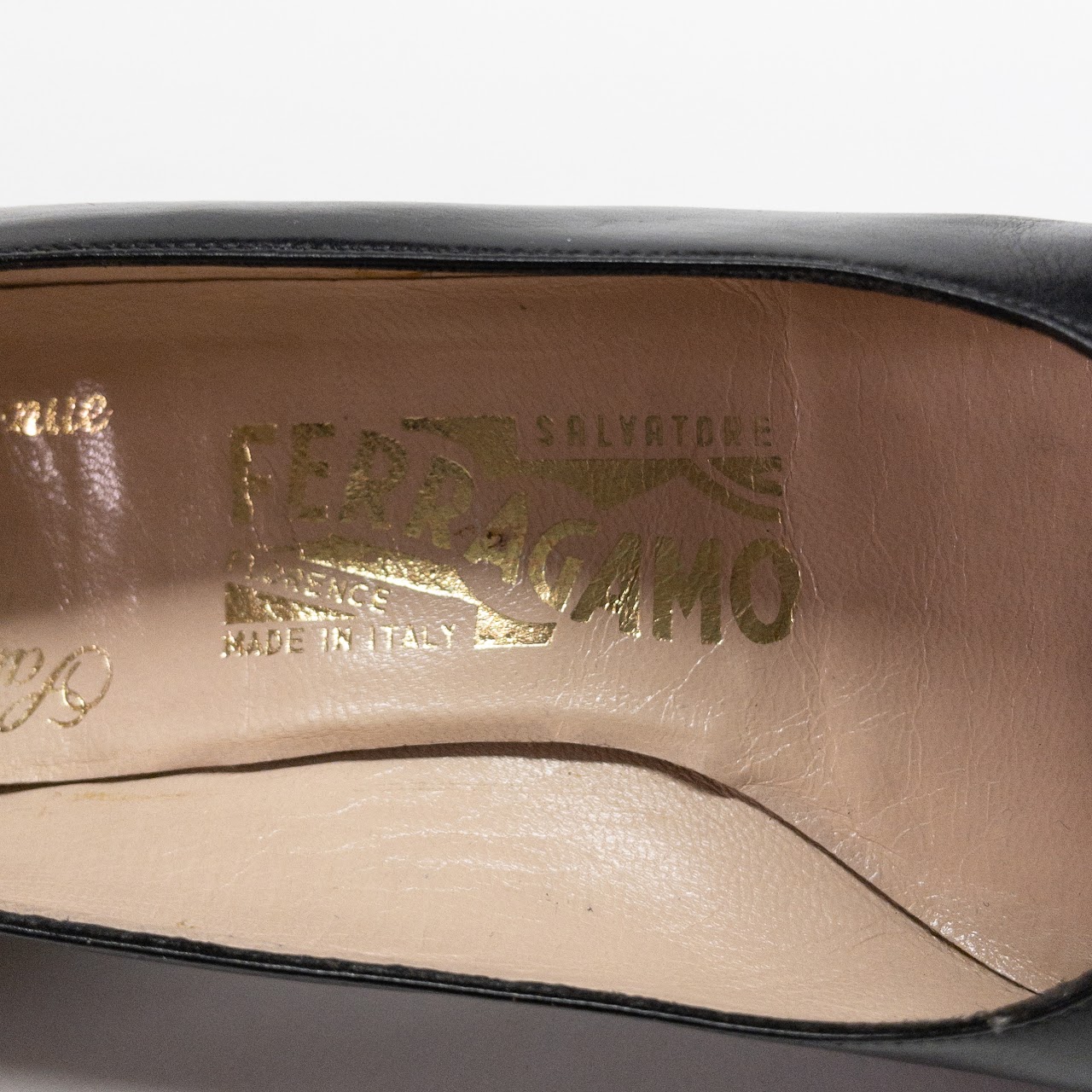 Salvatore Ferragamo Intero Low Heel Pumps