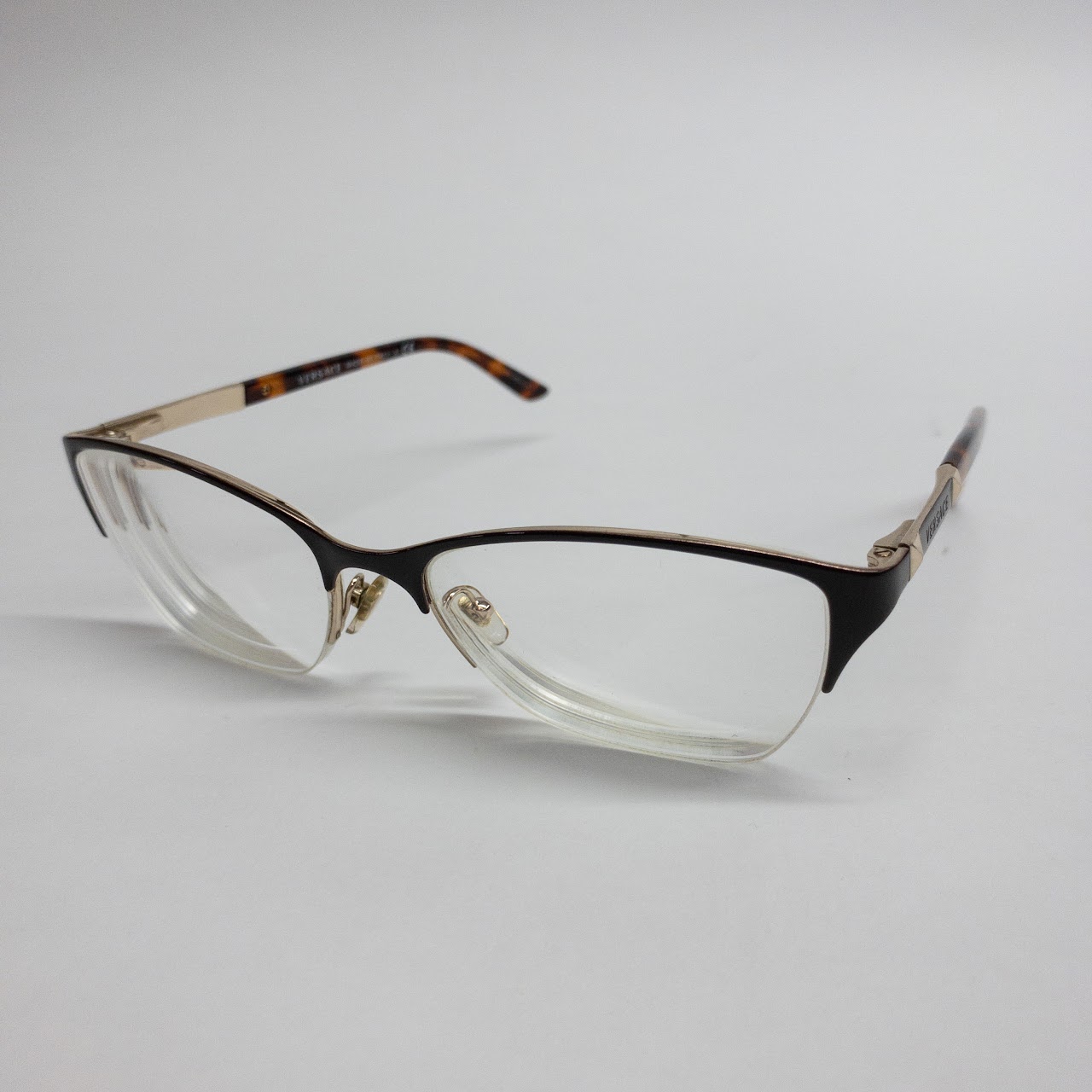 Versace R/X Half Rim  Eyeglasses