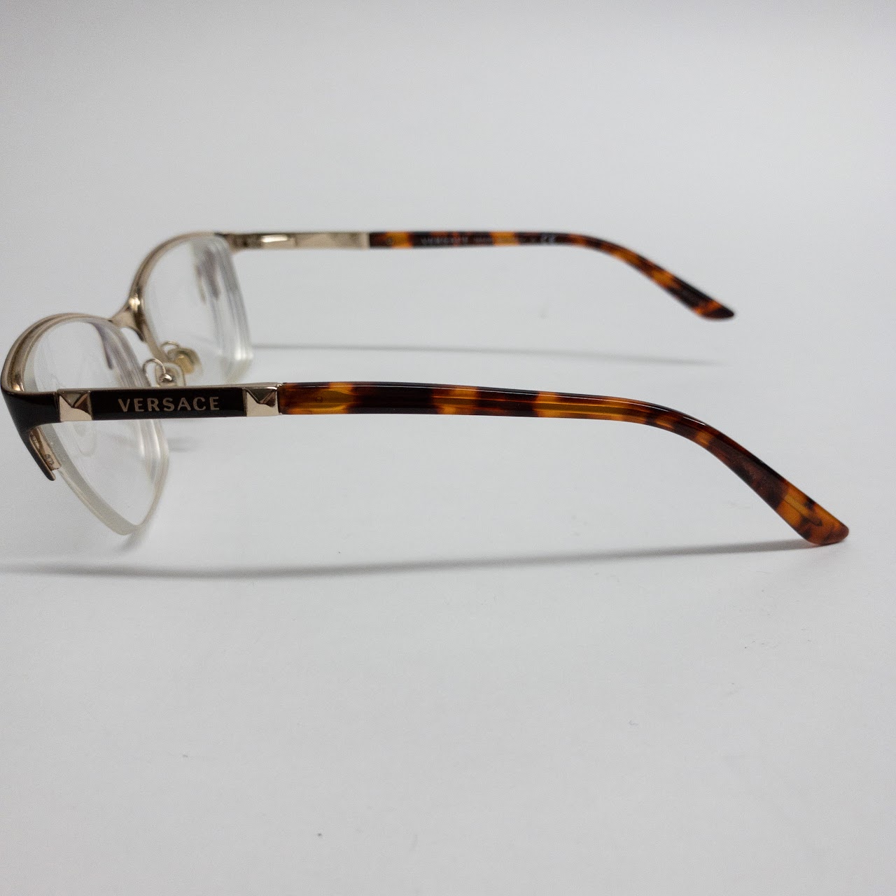 Versace R/X Half Rim  Eyeglasses