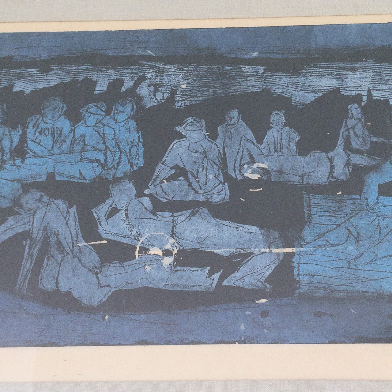 John Bernhardt Signed Lithograph