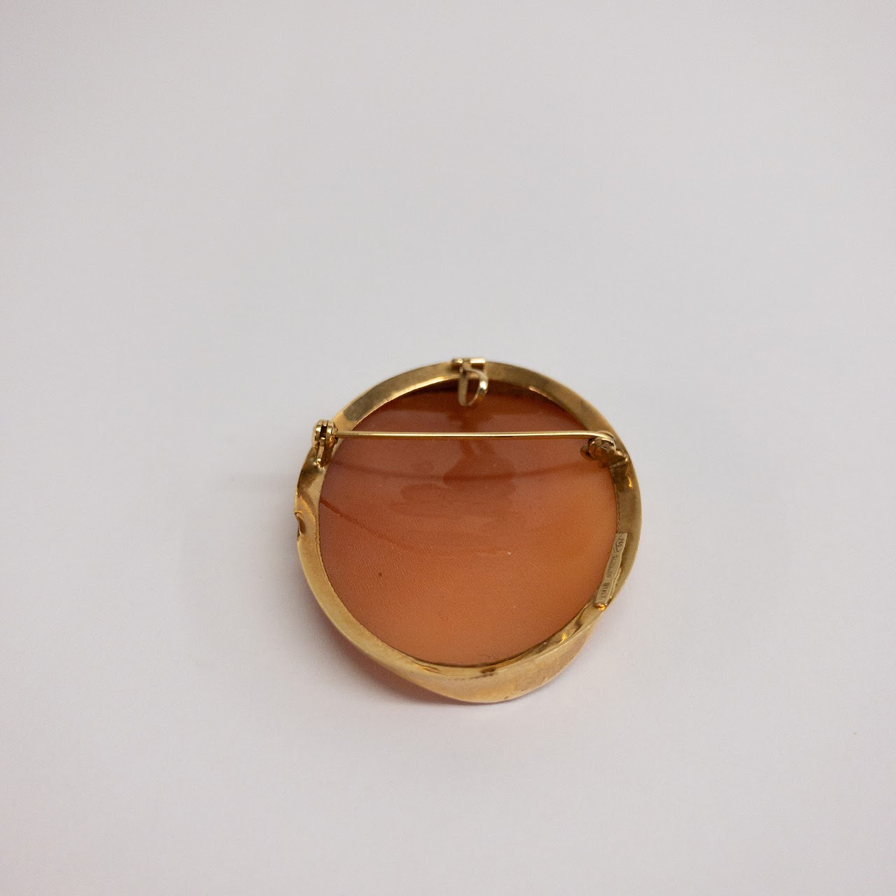 18K Gold Dancing Cameo Convertible Brooch