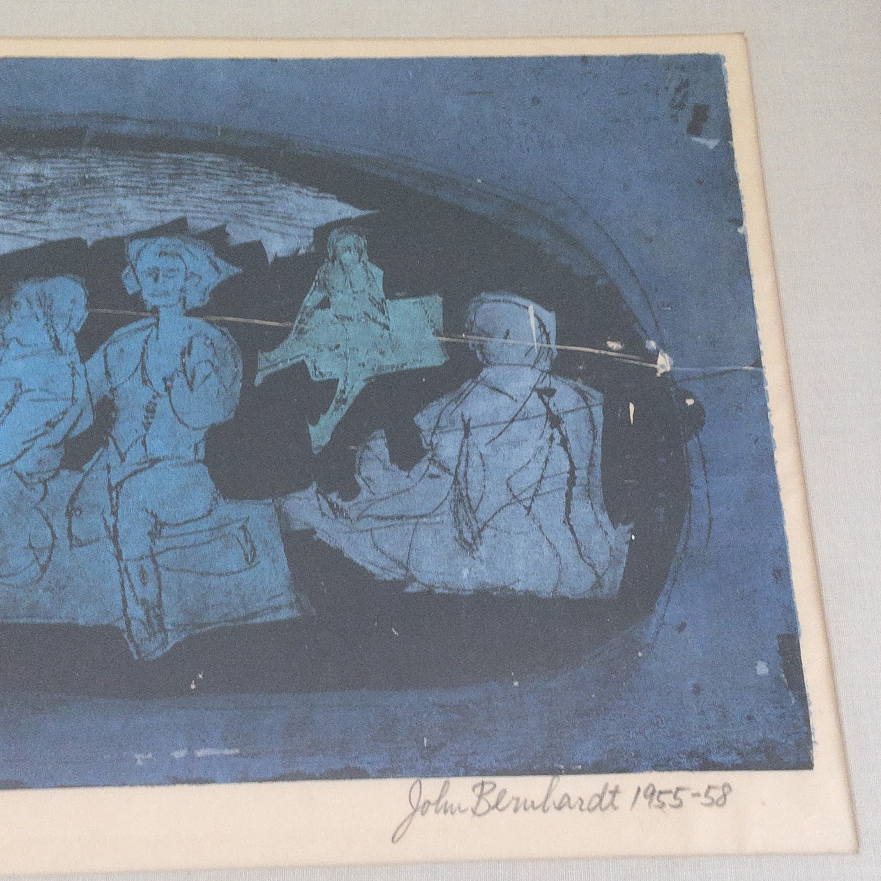 John Bernhardt Signed Lithograph