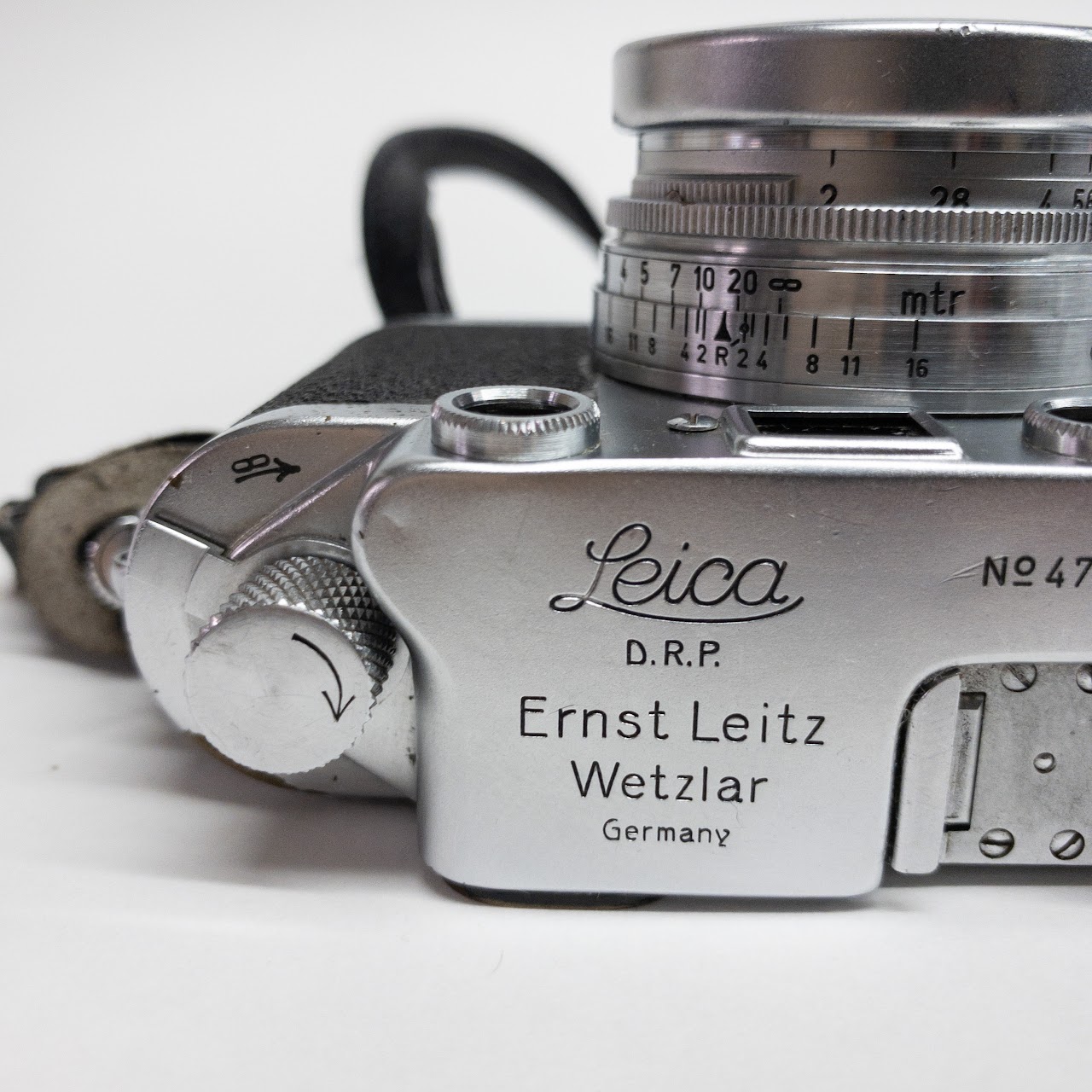 Leica D.R.P. Ernst Leitz Wetzlar IIIG 35MM Rangefinder Camera