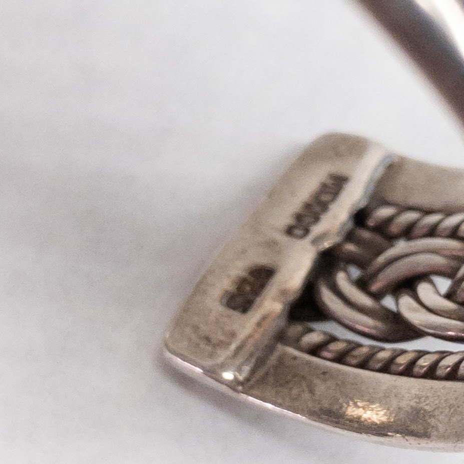 Sterling Silver Braided Cuff Bracelet