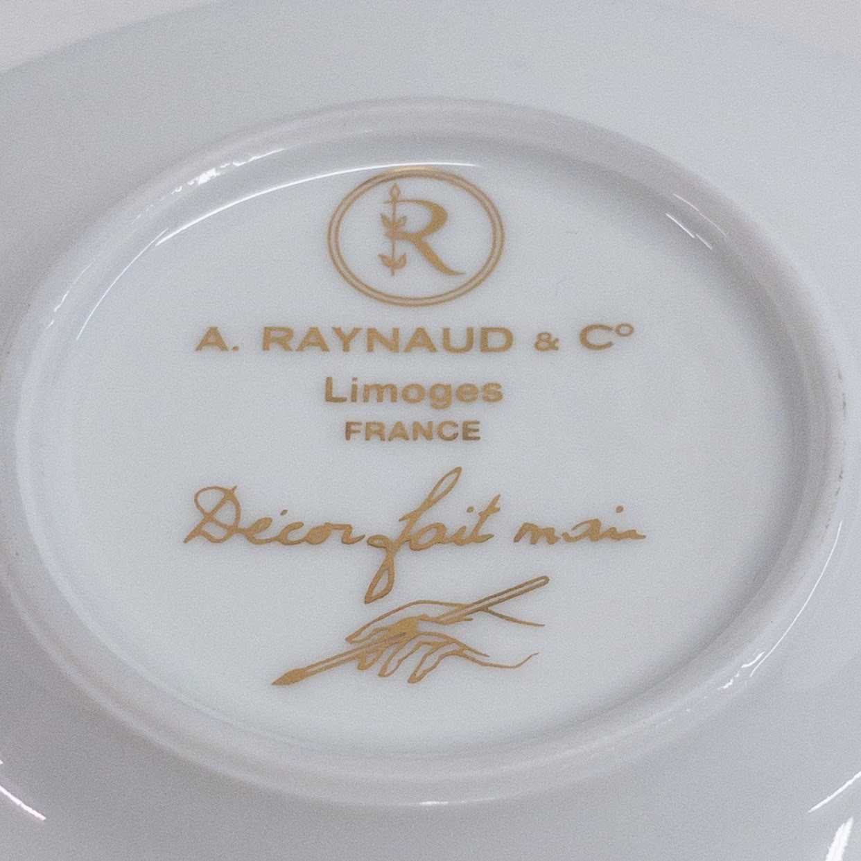 A. Raynaud & Co. Limoges Demitasse Set 1