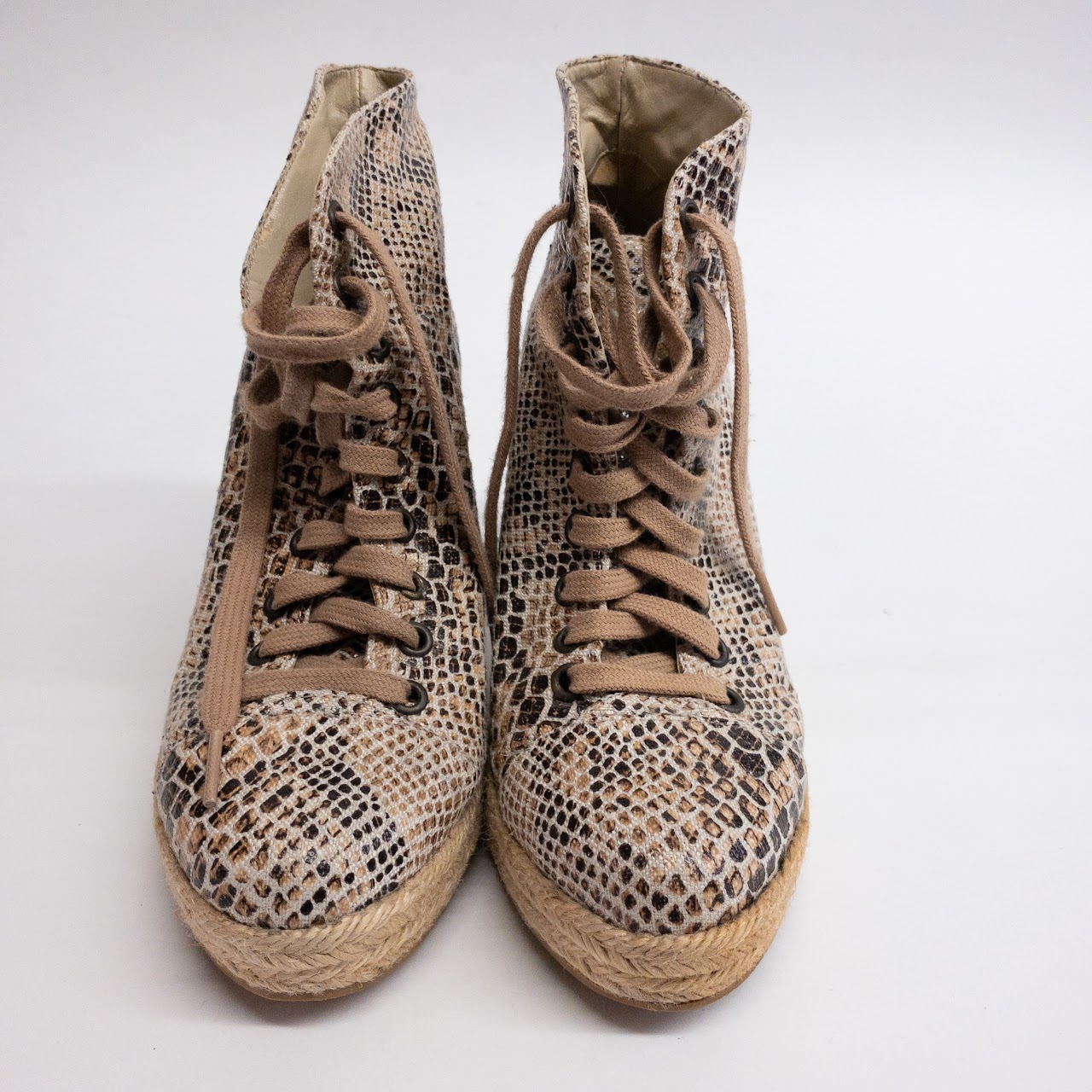 Stella McCartney Wedge Espadrille Ankle Boots