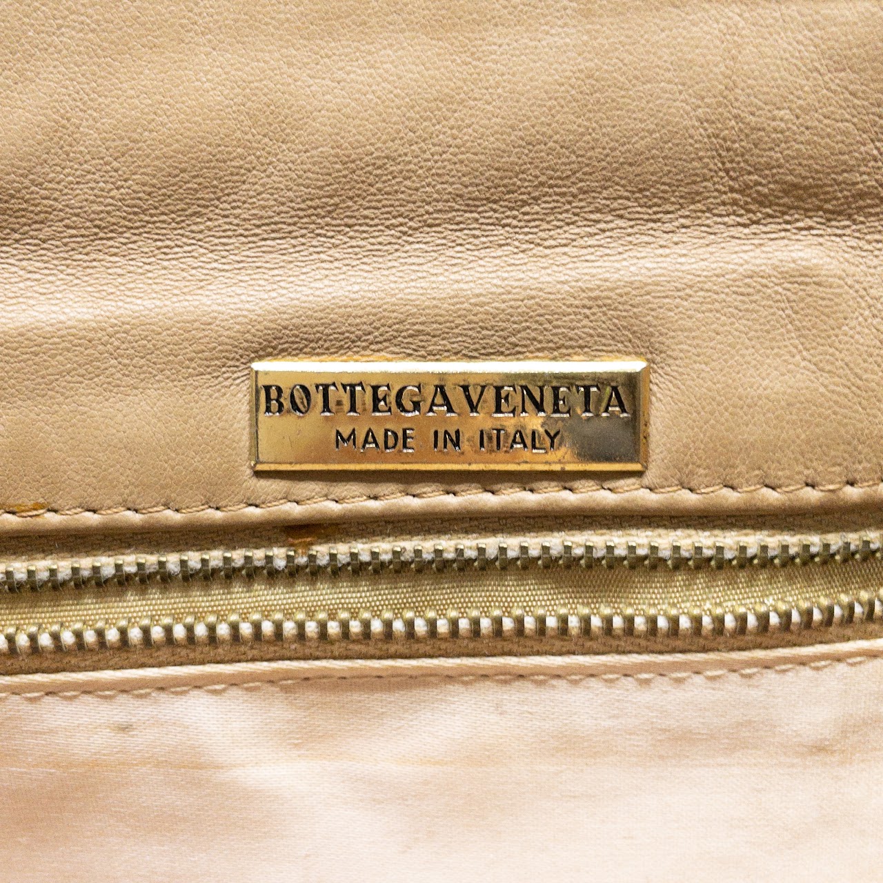 Bottega Veneta Vintage Intrecciato Leather Clutch