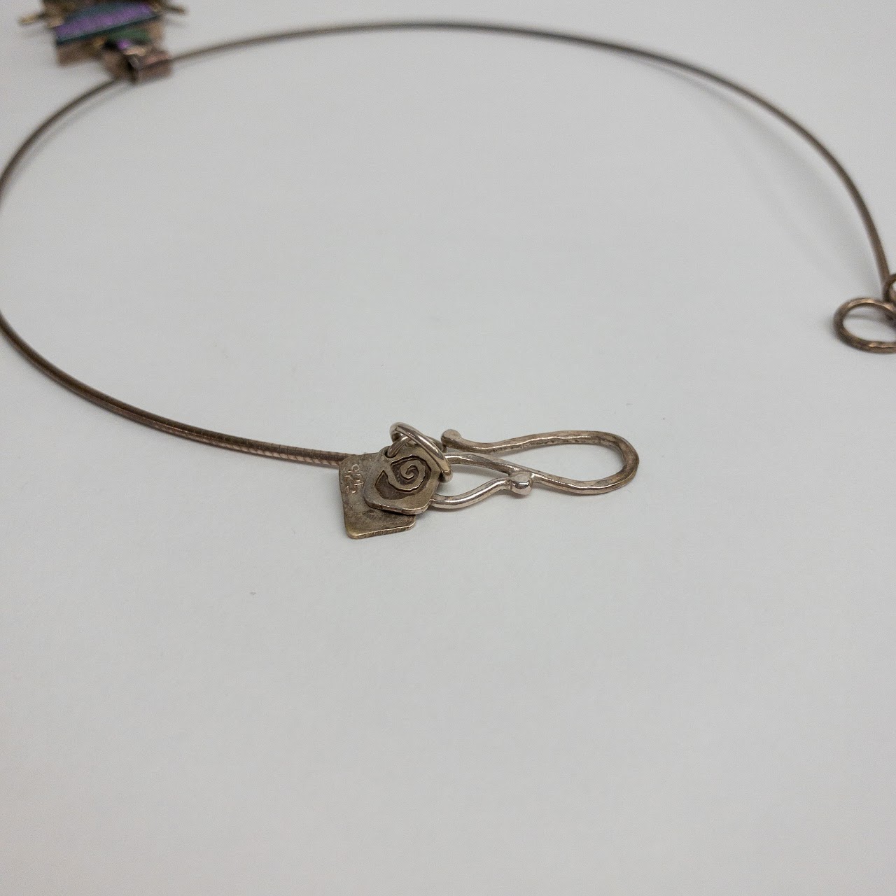 Sterling Silver Maya Offer Necklace