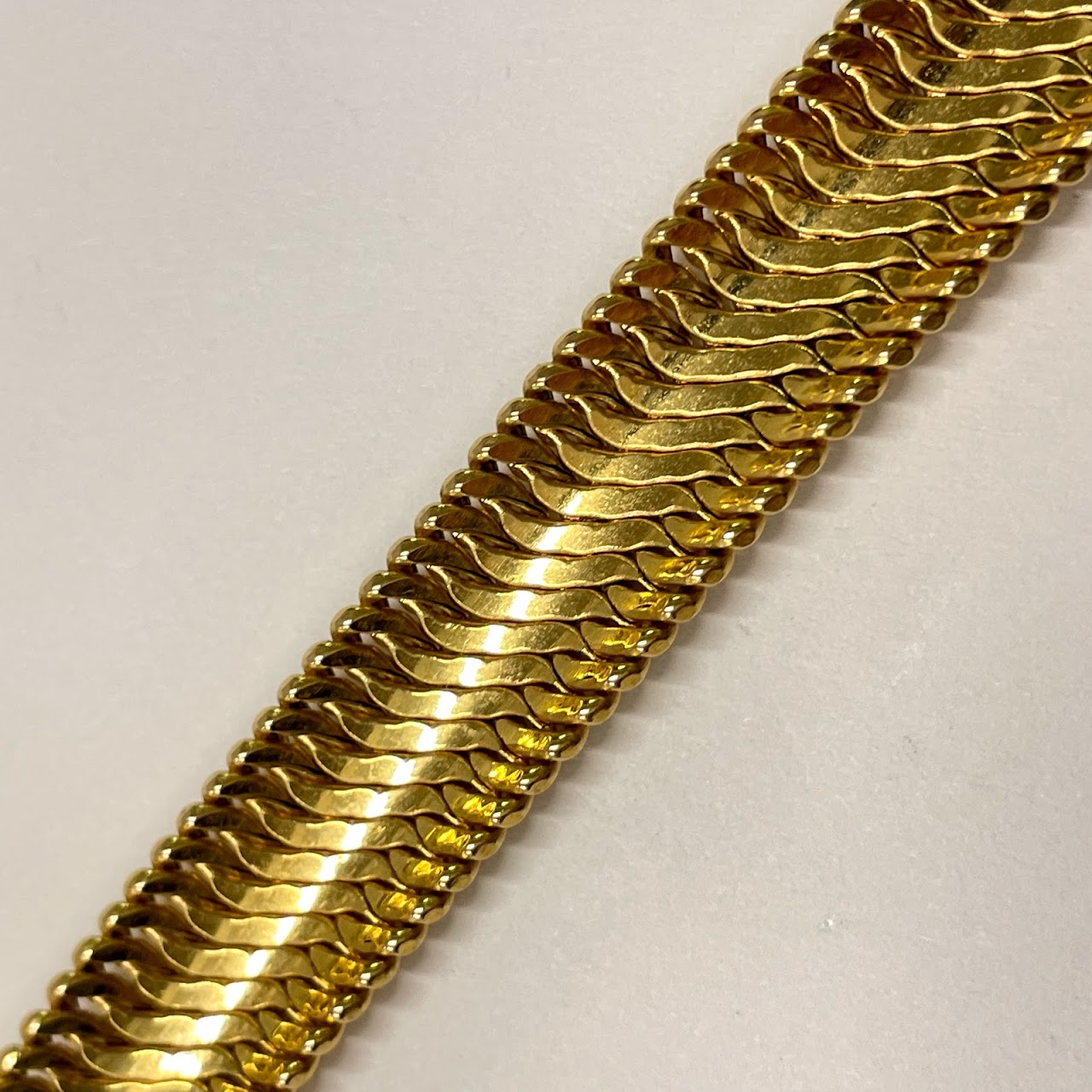 14K Gold Woven Bracelet