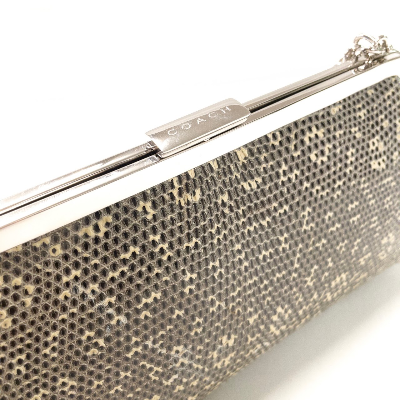 Coach Limited Edition Lizard Clutch