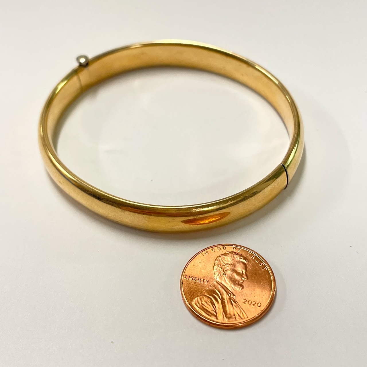 14K Gold Bangle