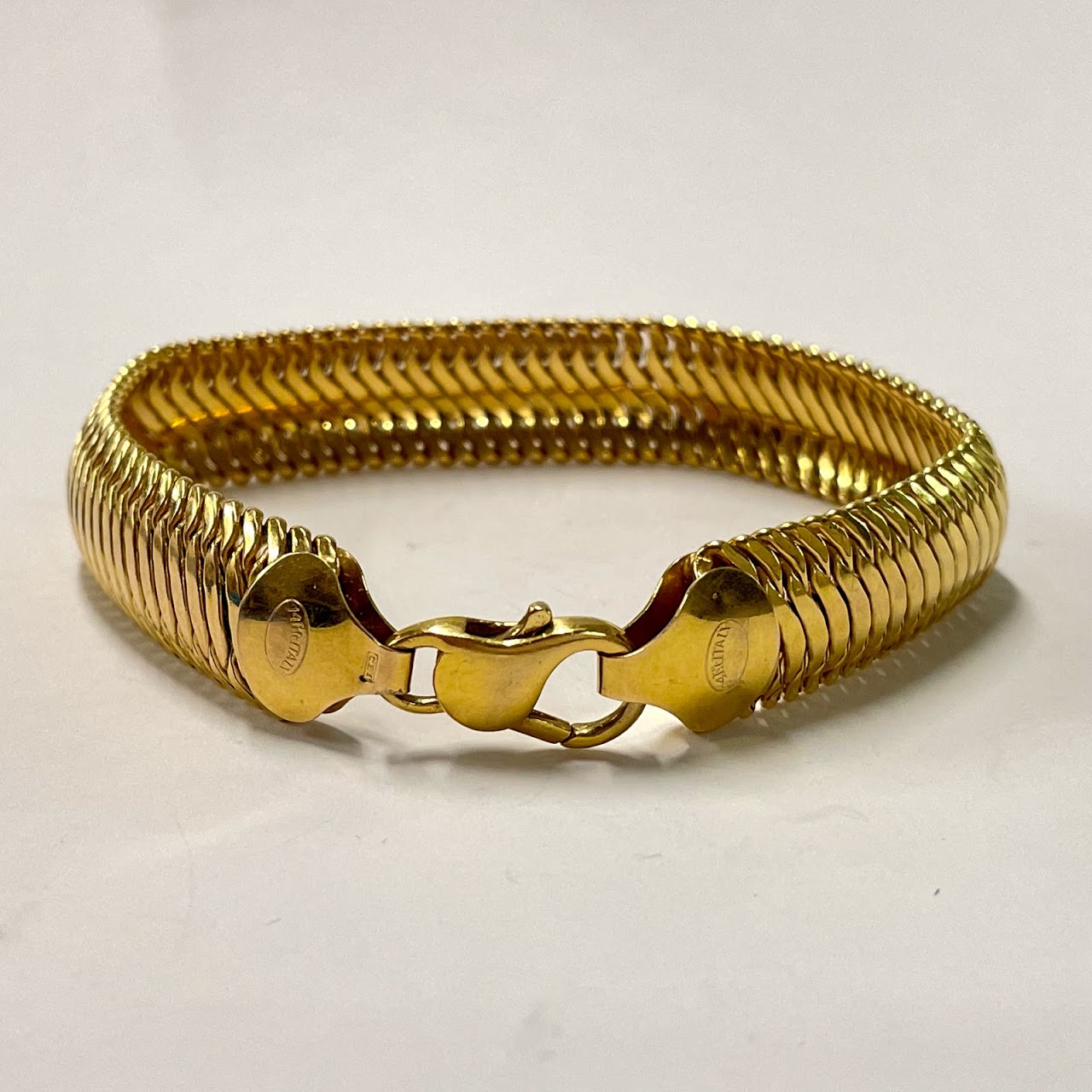 14K Gold Woven Bracelet