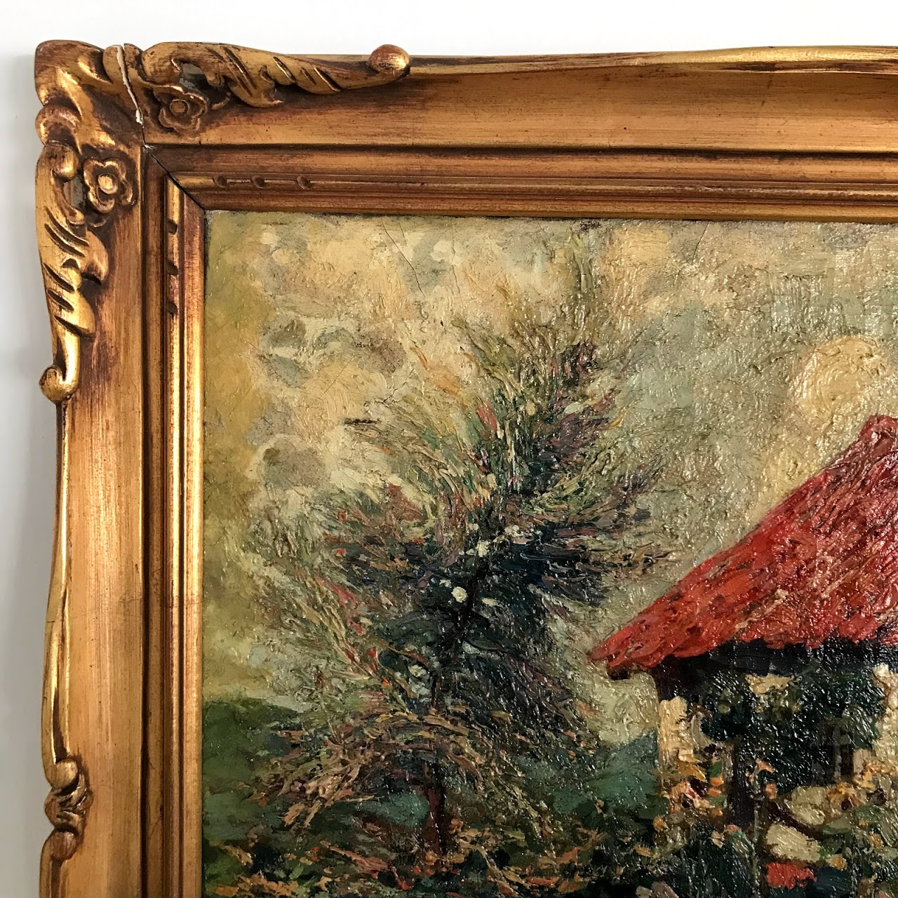 P. Van De Broek Signed Oil Painting