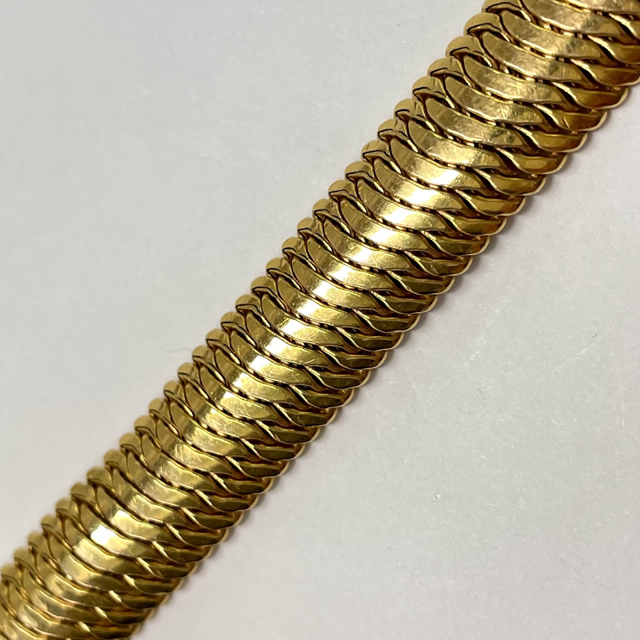 14K Gold Woven Bracelet