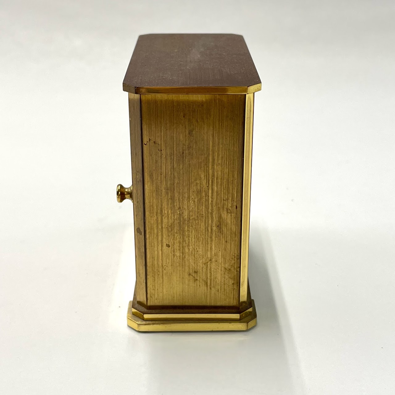 Tiffany & Co. Vintage Brass Desk Clock