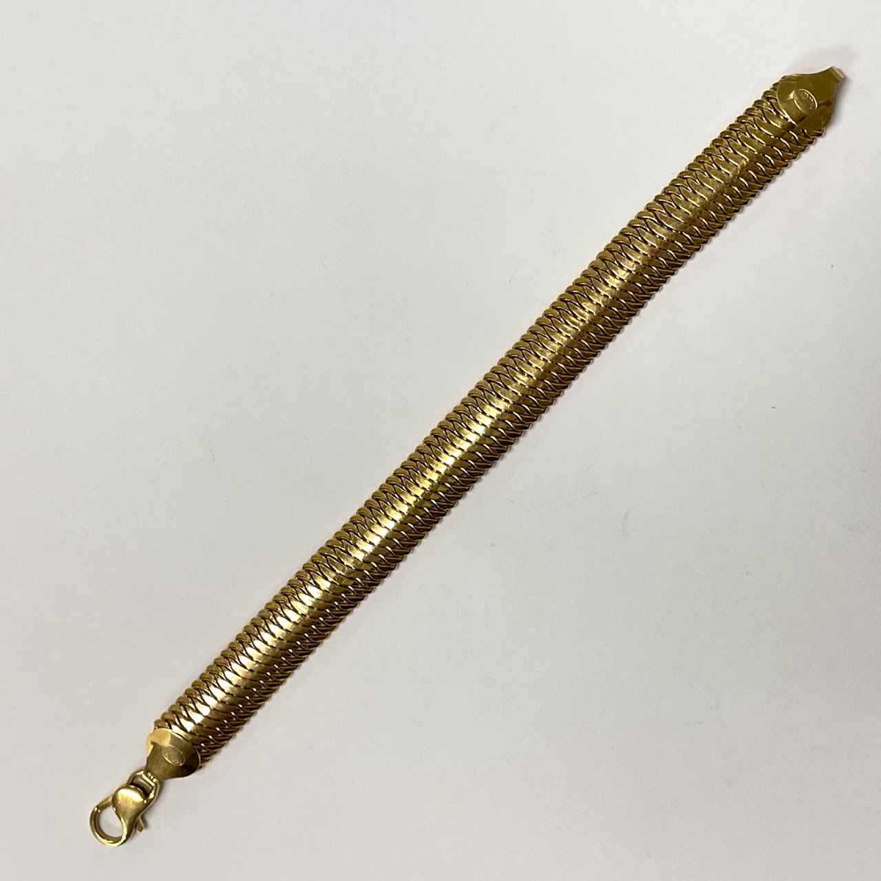 14K Gold Woven Bracelet