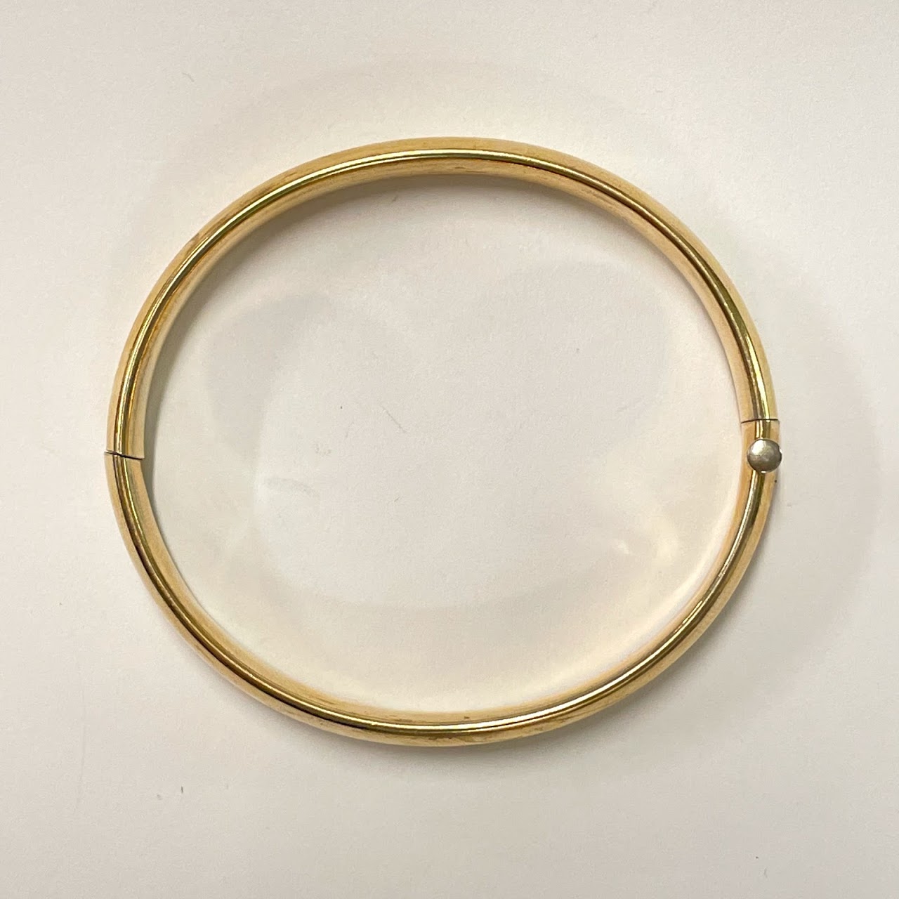 14K Gold Bangle