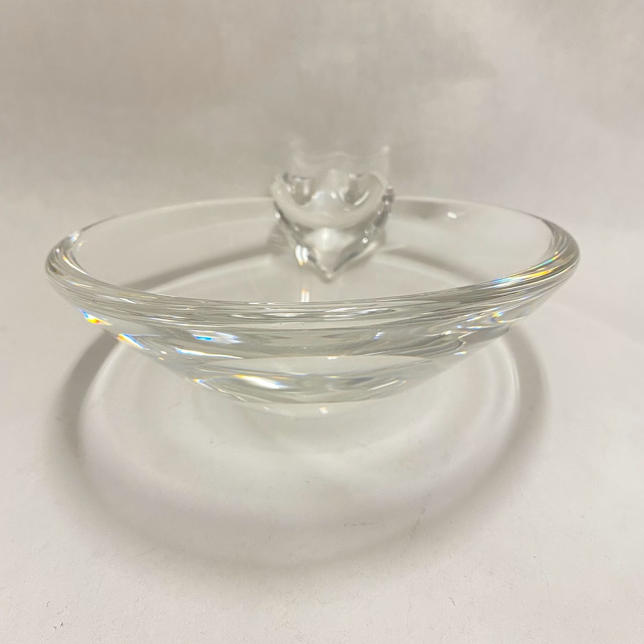 Steuben Glass Vintage Sloping Bowl Ashtray