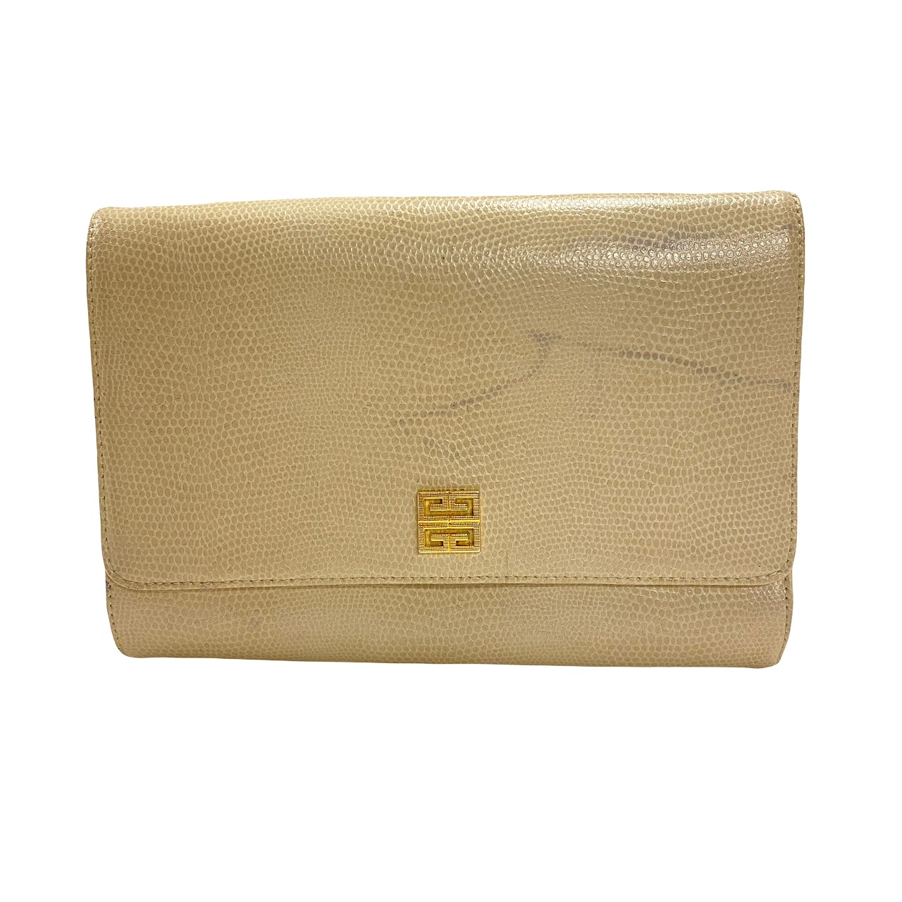 Givenchy Vintage Embossed Clutch