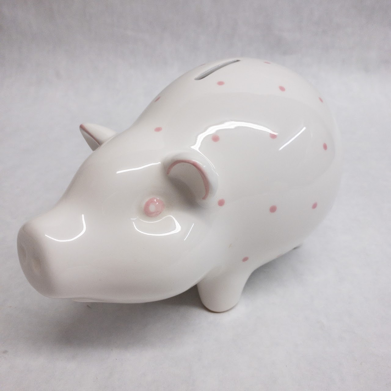 Tiffany & Co. Polka Dot Piggy Bank