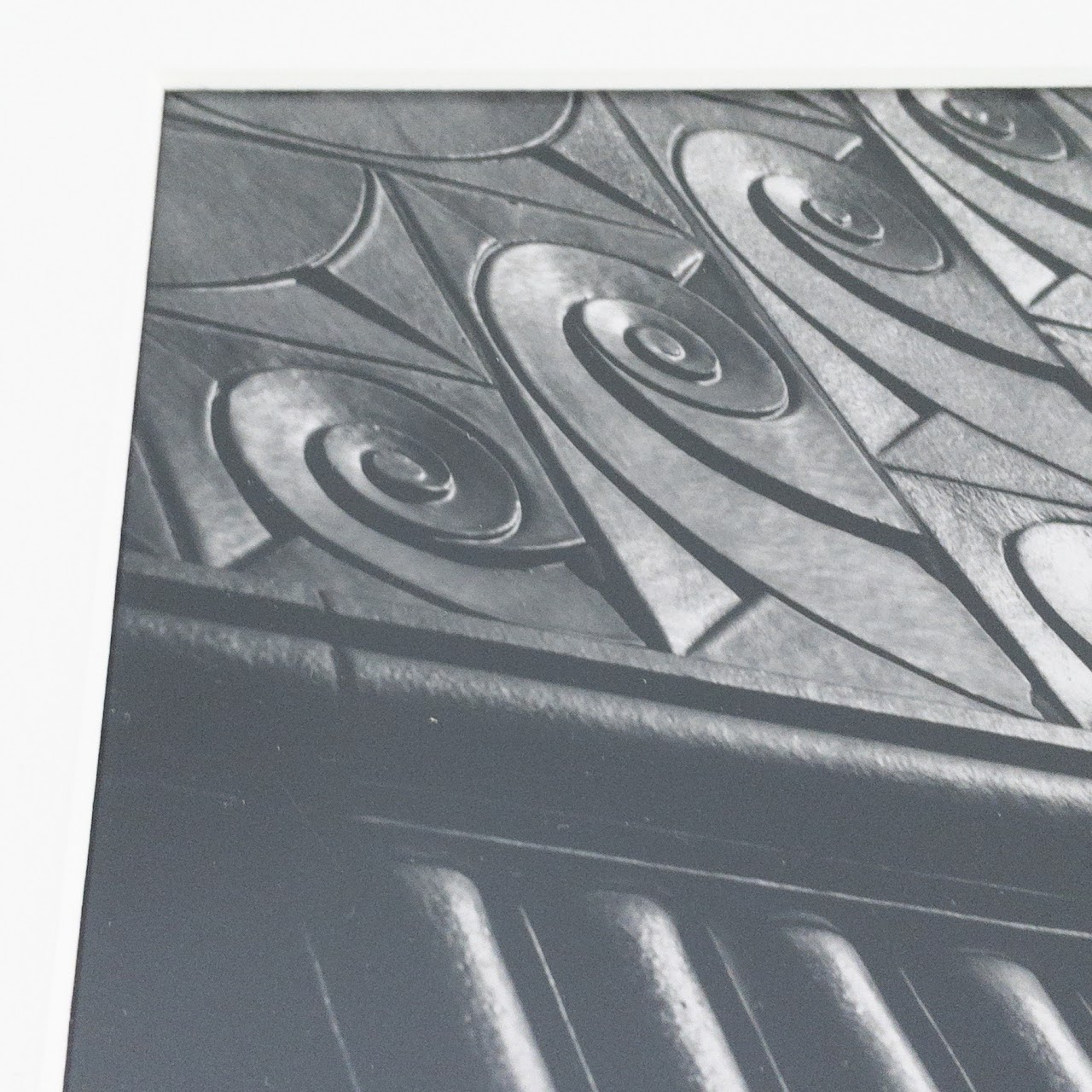 Signed Architectural Detail Photograph Pair