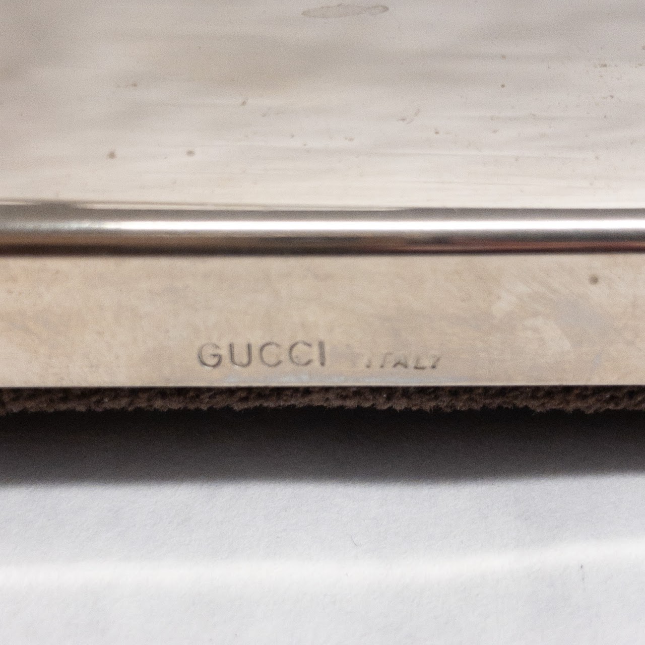 Gucci Stainless Steel Photo Frame