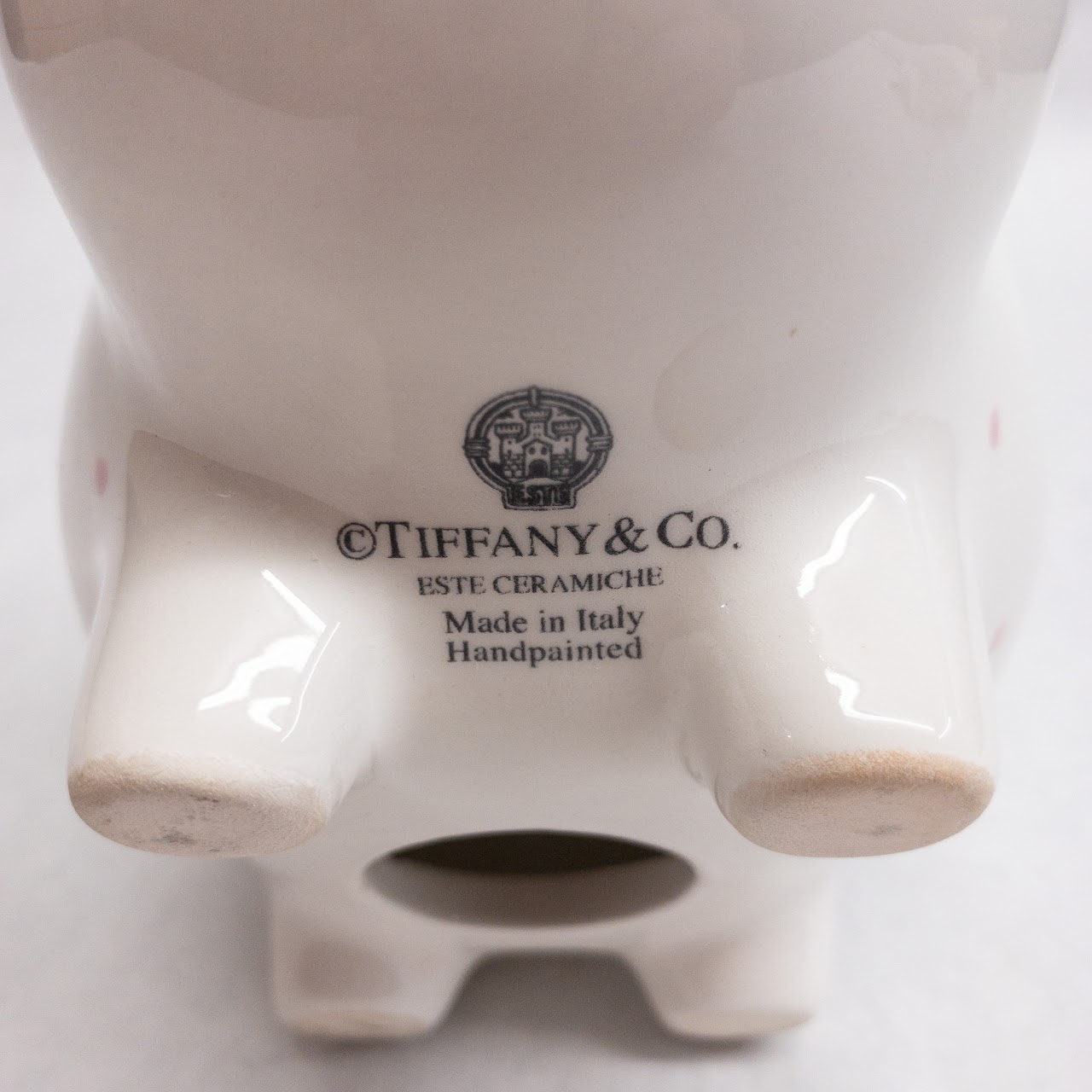 Tiffany & Co. Polka Dot Piggy Bank