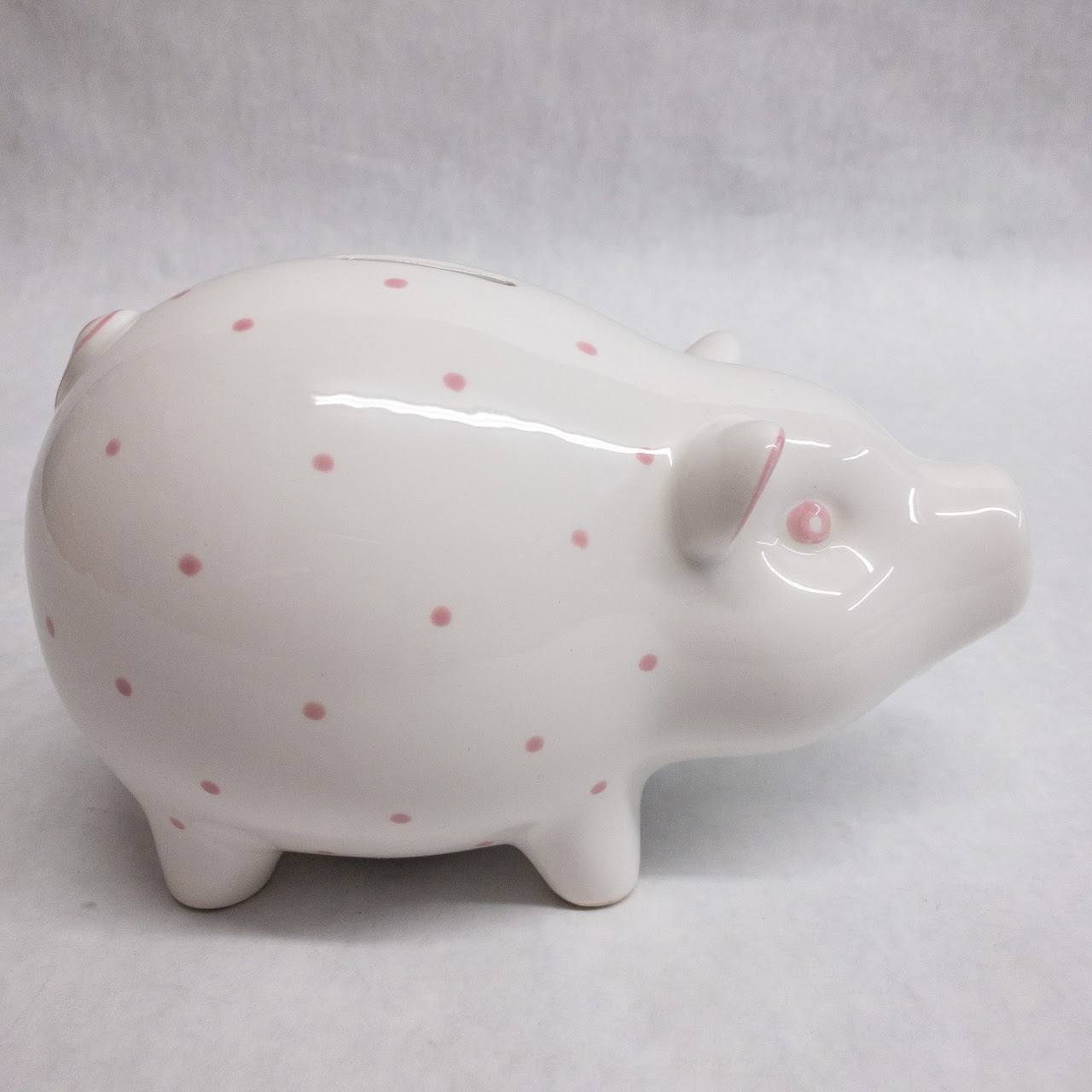 Tiffany & Co. Polka Dot Piggy Bank