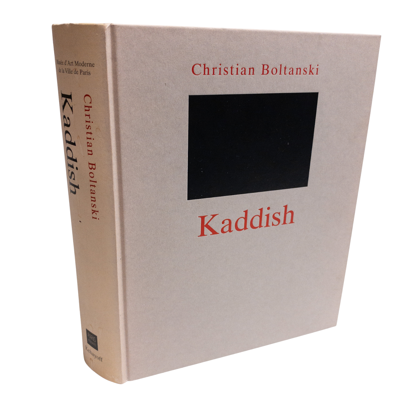 Christian Boltanski "Kaddish" Rare Book