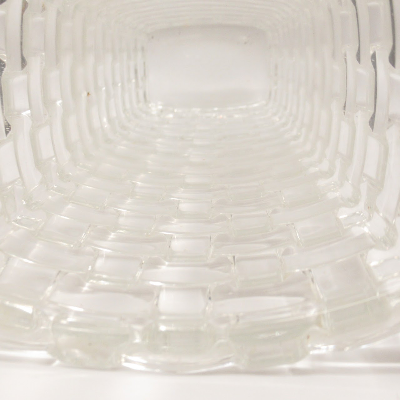 Riedel Crystal Basketweave Vase