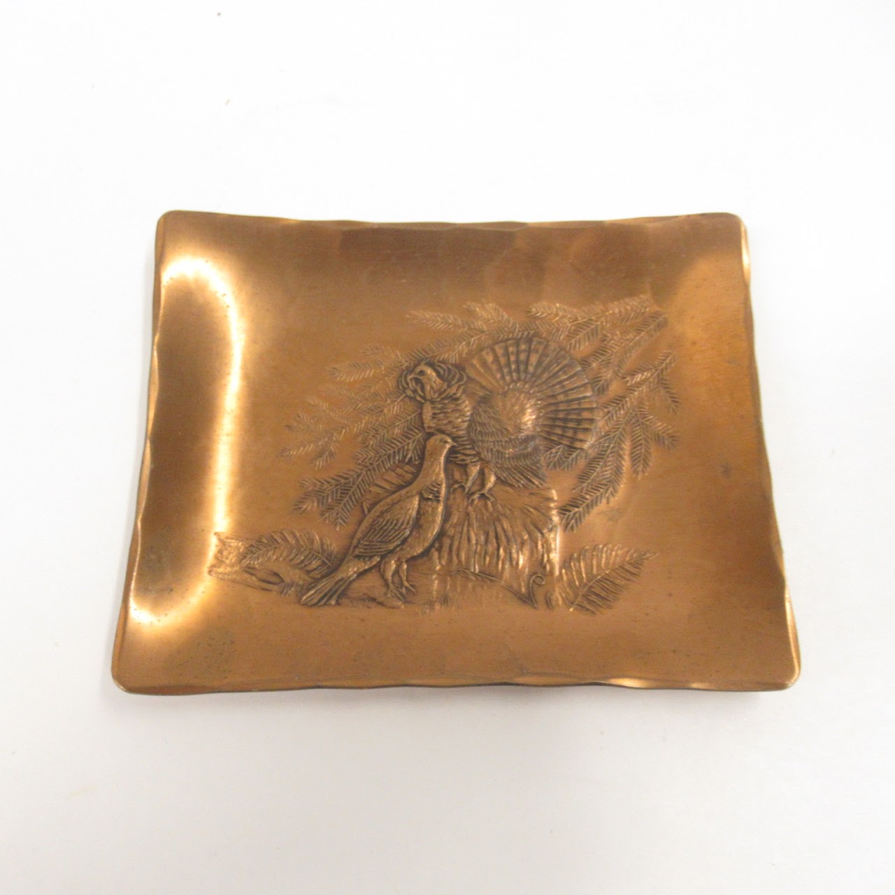 Wendell August Bronze Game Bird Trinket Dish Trio