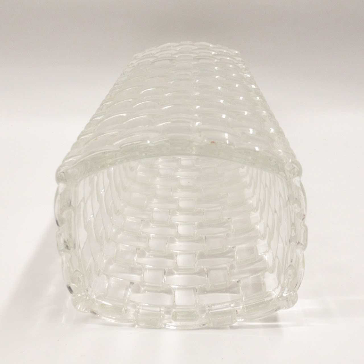 Riedel Crystal Basketweave Vase