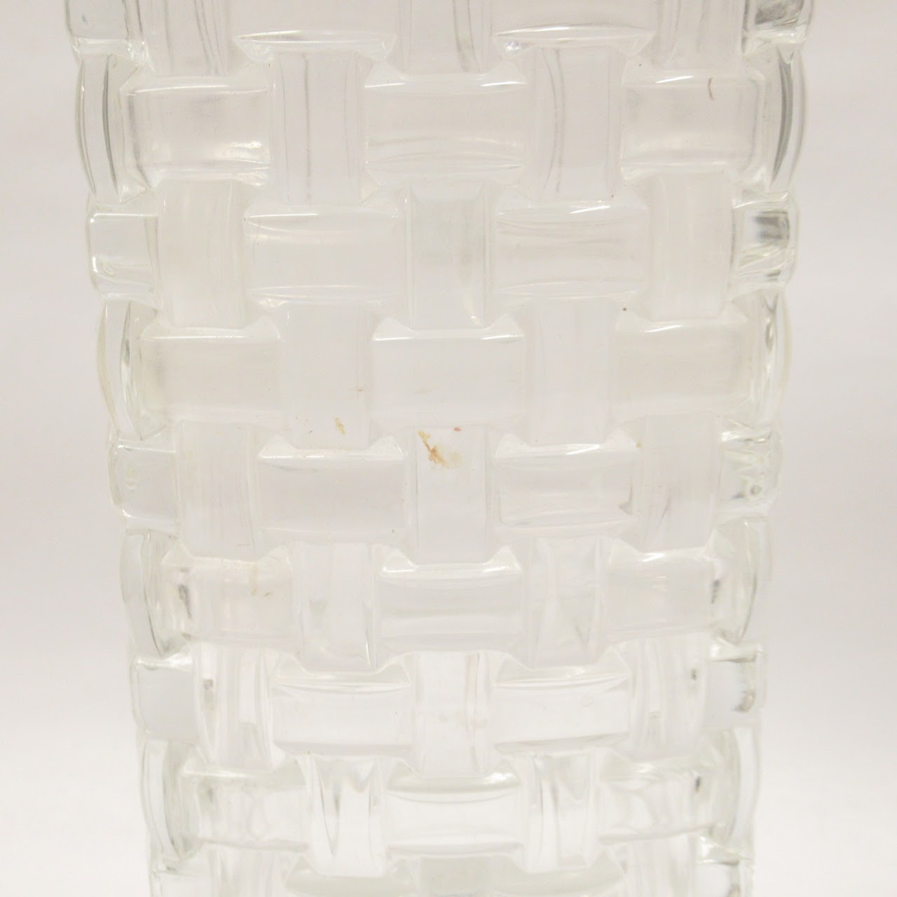 Riedel Crystal Basketweave Vase