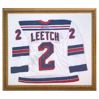 Brian Leetch Signed NY Rangers Jersey