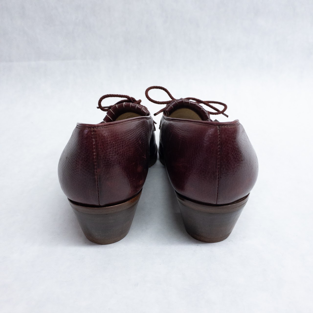 Bottega Veneta Vintage Heeled Kiltie Loafers