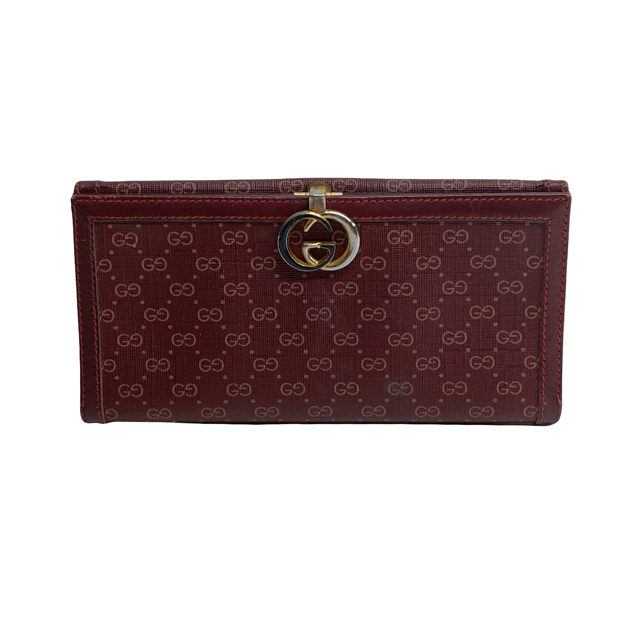 Sold at Auction: Louis Vuitton Bi-Fold Clutch, Classic Monogram