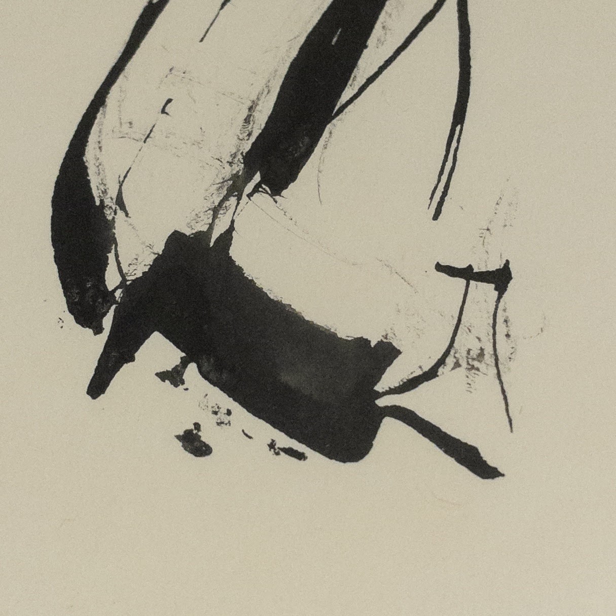 Sumi Ink Figural Drawing #2