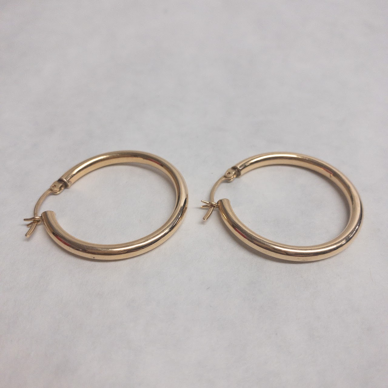 14K Gold Hoop Earrings