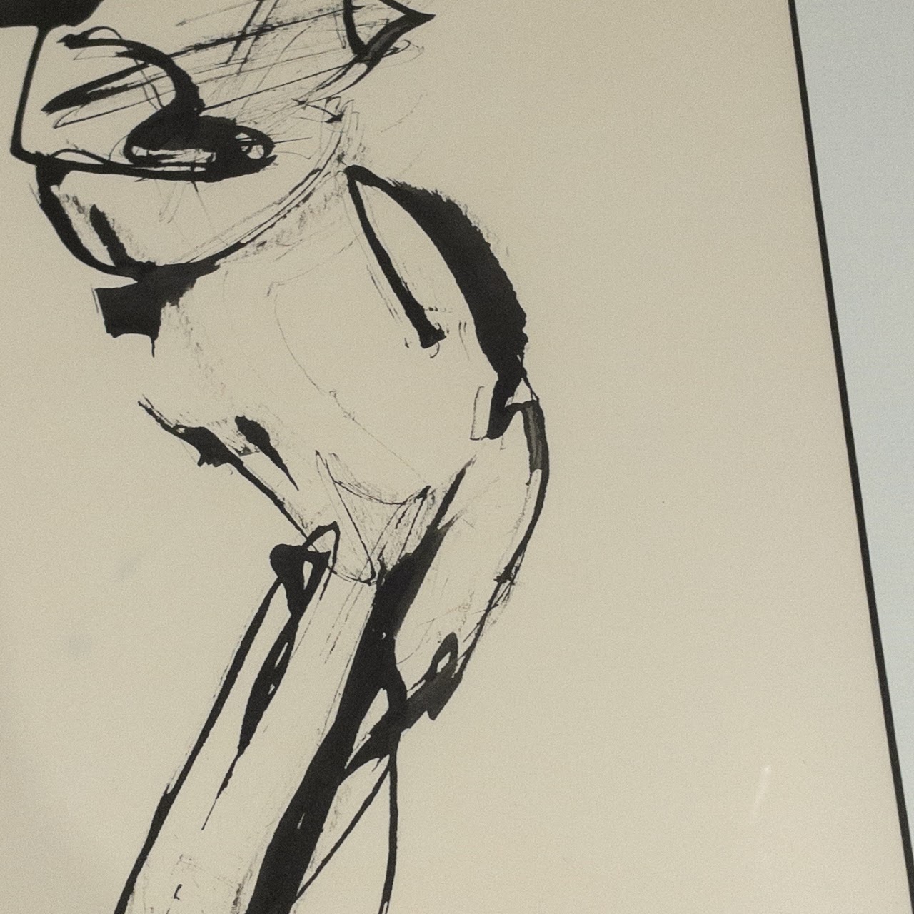 Sumi Ink Figural Drawing #2