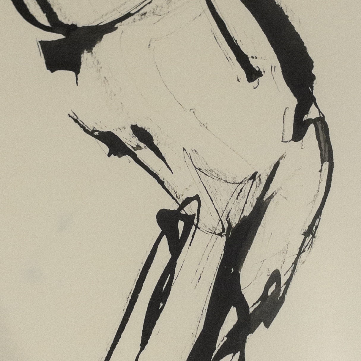 Sumi Ink Figural Drawing #2