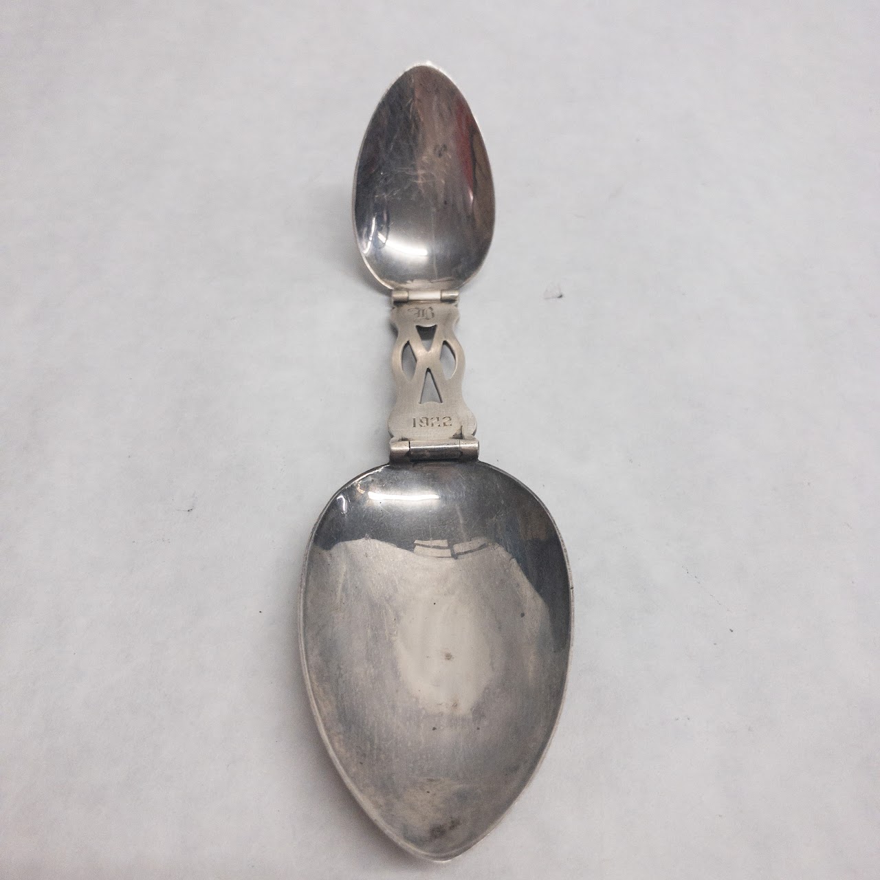 Sterling Silver Antique Folding Spoon