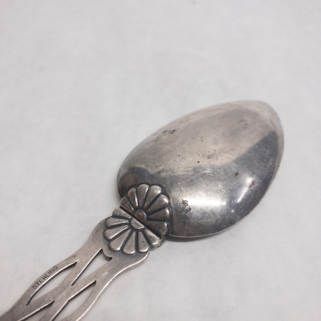 Sterling Silver Antique Folding Spoon