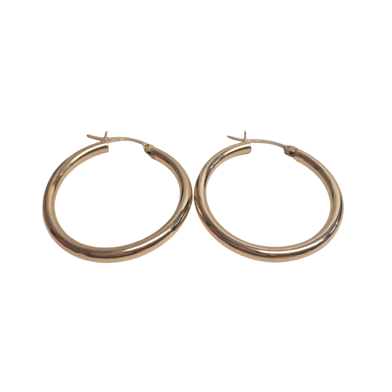 14K Gold Hoop Earrings