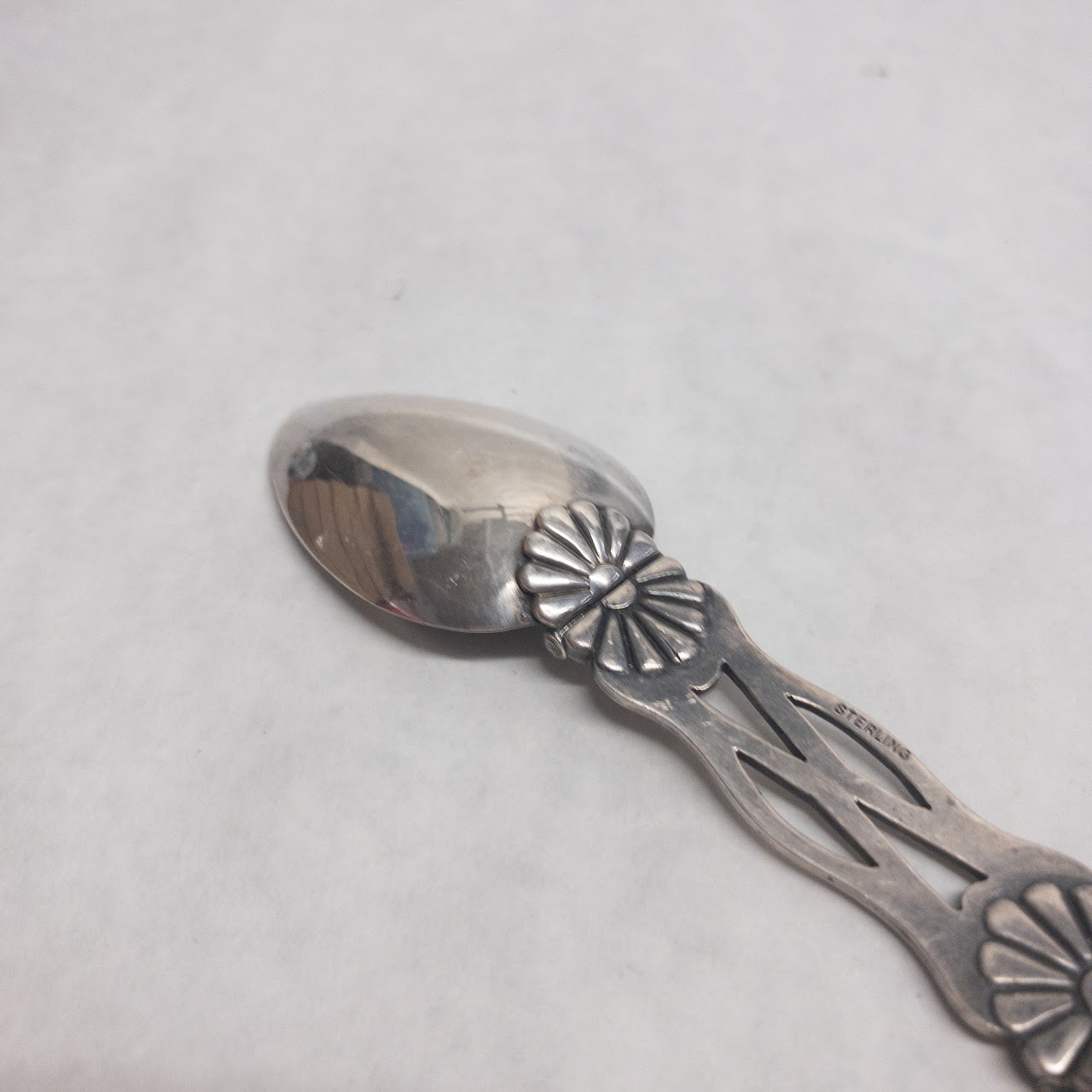 Sterling Silver Antique Folding Spoon