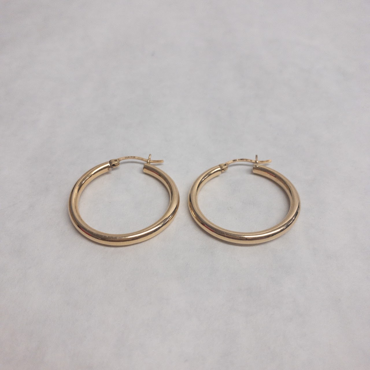 14K Gold Hoop Earrings