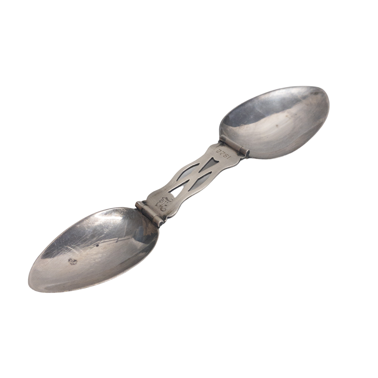 Sterling Silver Antique Folding Spoon