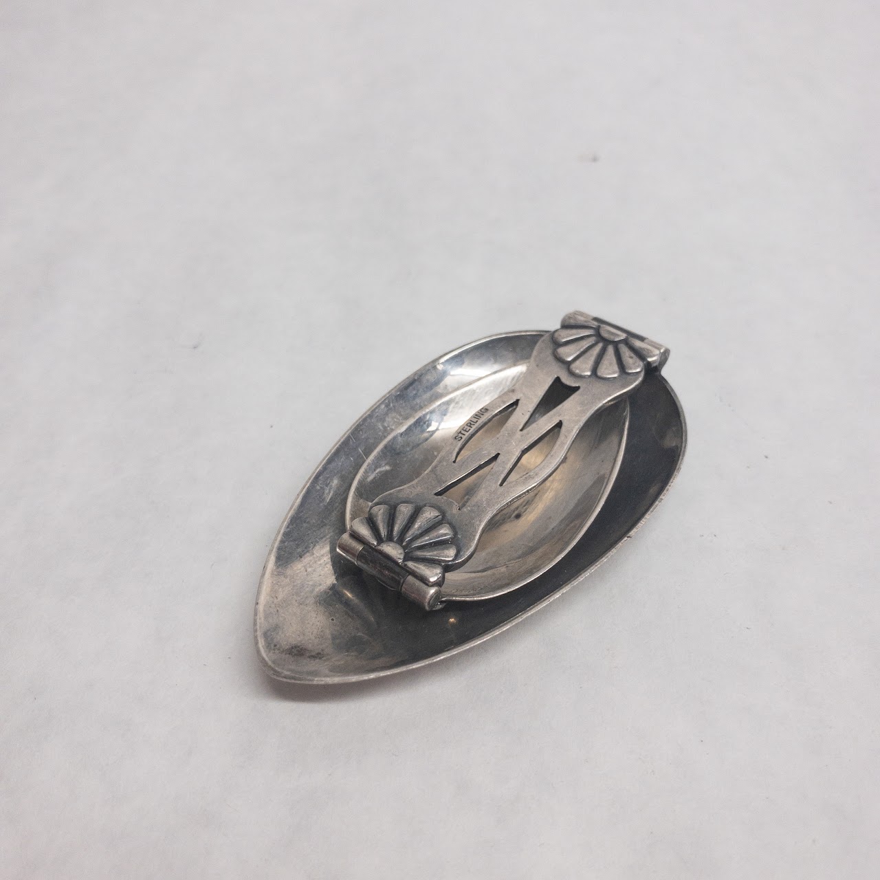 Sterling Silver Antique Folding Spoon